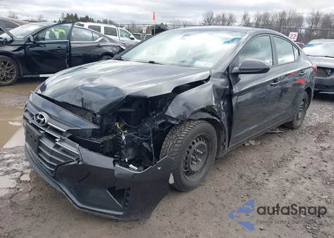 2020 Hyundai Elantra Se from USA, damaged, VIN 5NPD74LF1LH615569
